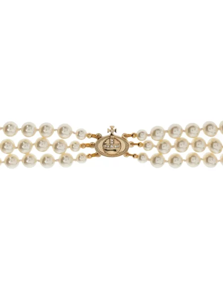 Colier Vivienne Westwood cu perle