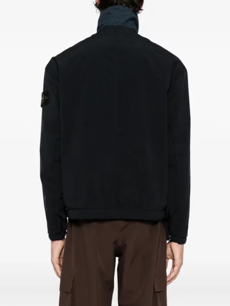 Geacă Stone Island cu strasuri albastru