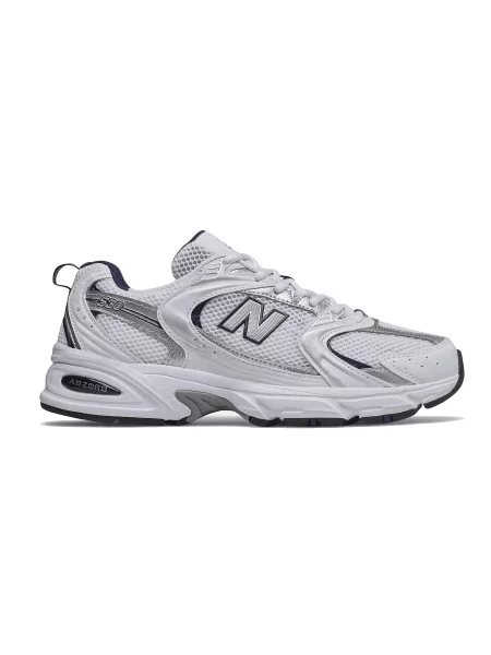 Sneakersy New Balance 530 na siłownię skórzane białe