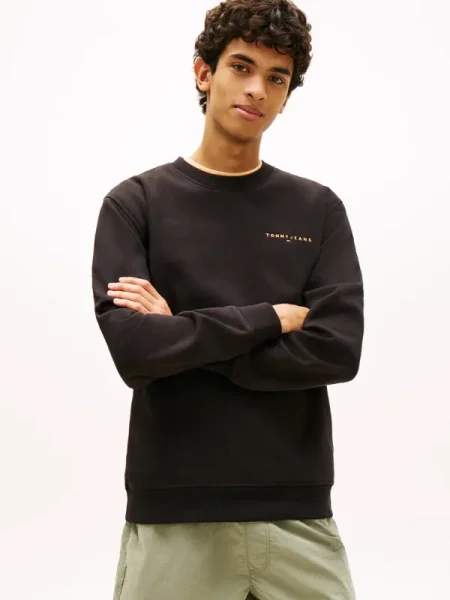 Tommy Jeans Hanorac negru