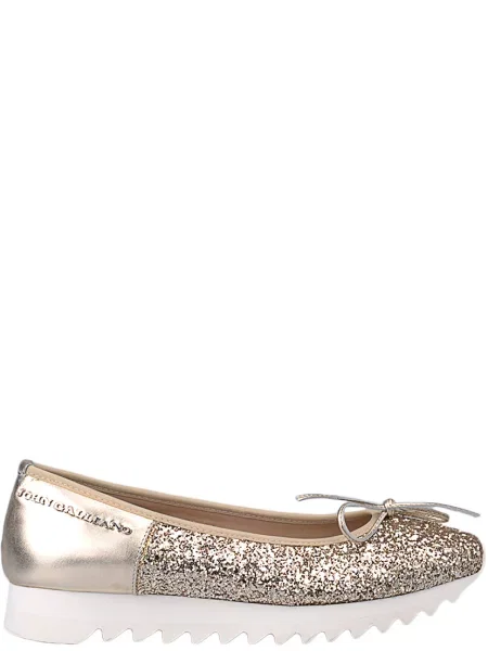 Балетки John Galliano золотые