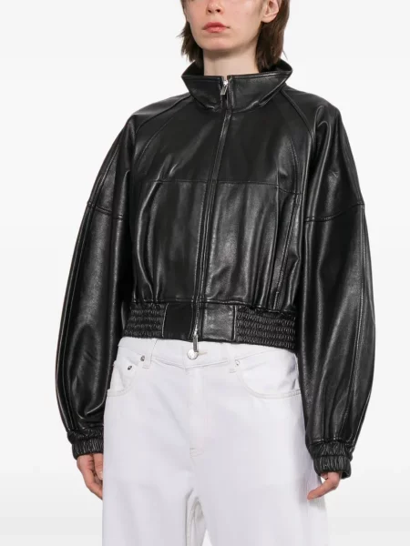 Geanta de piele Helmut Lang negru