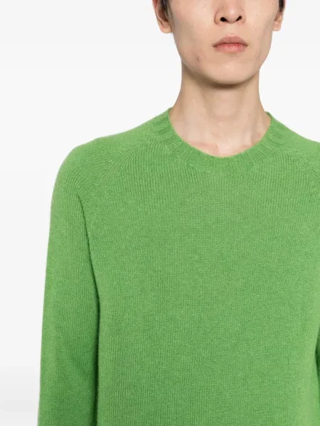 Pulover Tagliatore din cașmir cu decolteu rotund verde