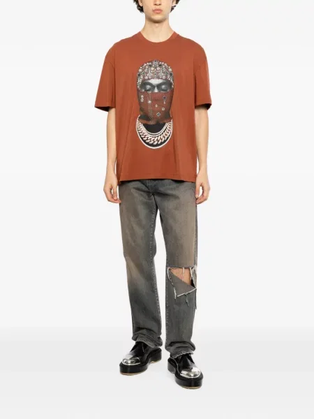 Tricou Ih Nom Uh Nit cu imagine portocaliu