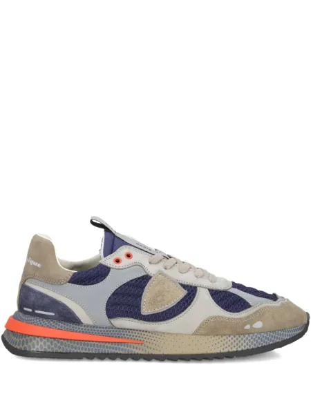 Sneakerși Philippe Model Paris plasă albastru