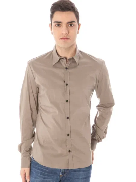 Dolgo srajca Costume National z dolgimi rokavi zelena