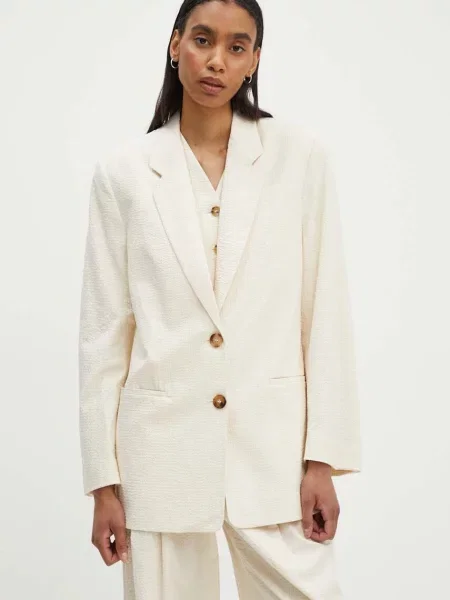 By Malene Birger sacou OPHIE un singur rand de neted bej