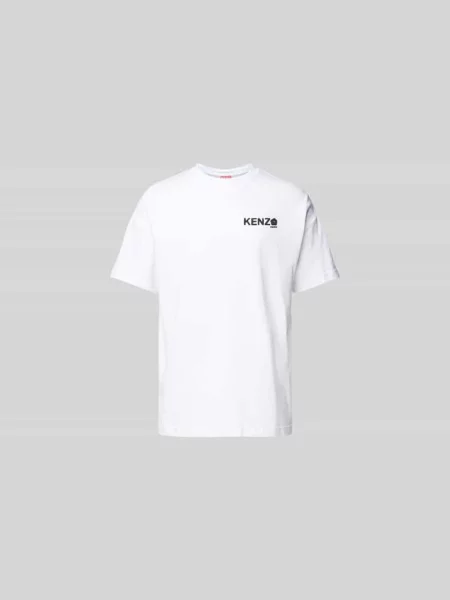 T-shirt z czystej bawełny Kenzo biała