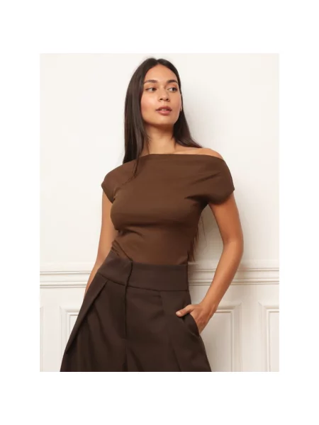 Top La Modeuse smeđa