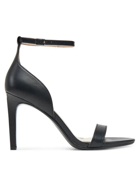 Сандали Calvin Klein HEEL SANDAL 90 LTH черно