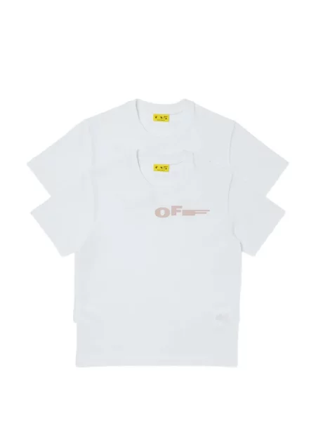 Koszulka dziecięca Off-white biała