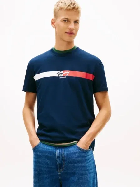 Tommy Jeans Tricou Bleumarin