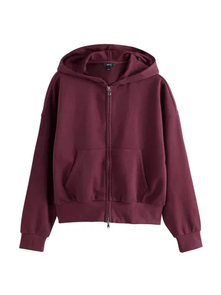 Next Hanorac burgundy roșu