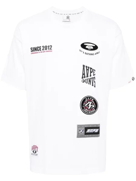 Tricou Aape By A Bathing Ape alb