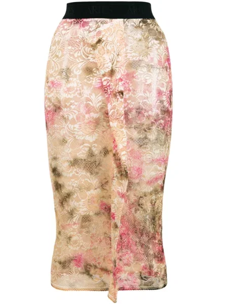 Midi spódnica midi Aries koronkowa