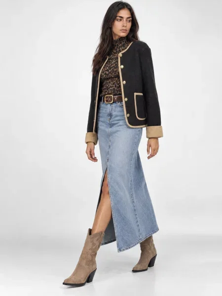 Scurt geacă Vero Moda negru
