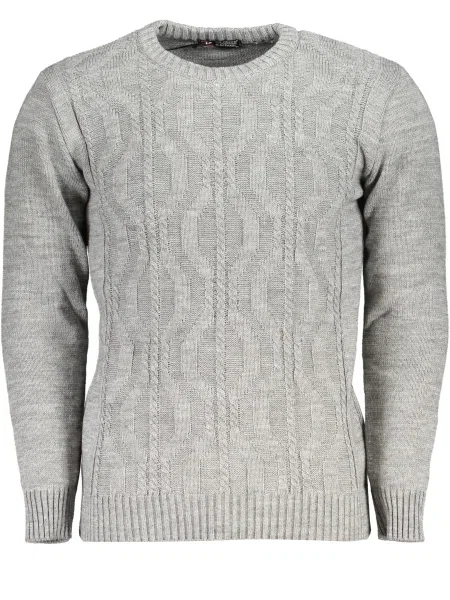 Pulover U.s. Grand Polo gri