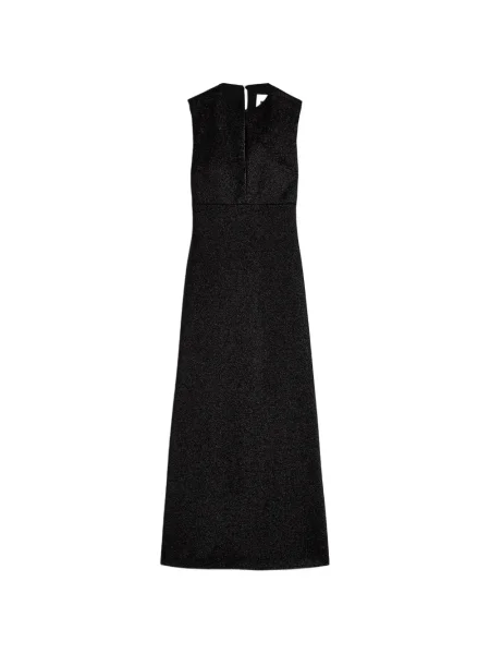 Rochie fără mâneci Jil Sander fără mâneci de costum negru