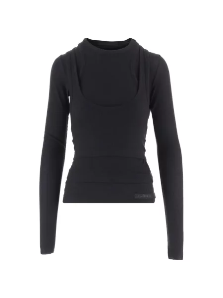Top Alainpaul tricotate negru