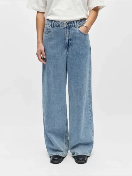 OBJECT Jeans OBJLuca denim albastru