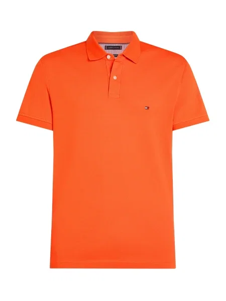 Tommy Hilfiger Polo majica Regular Fit oranžna