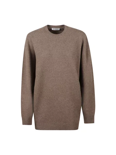 Sweter Jil Sander brązowy