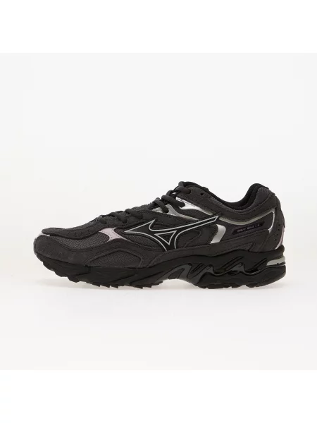 Sneakers Mizuno Wave Mustang LS Suede Blackened Pearl/ Black/ Spring Crocus EUR 46 μαύρο