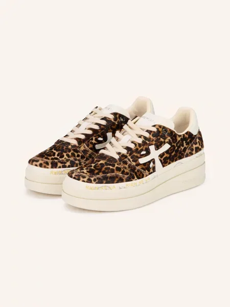 Premiata Sneakersy Micol Var brązowy