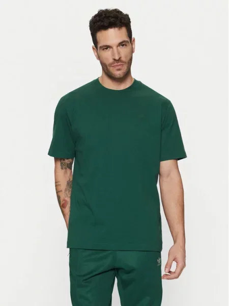 Adidas Originals t-shirt TS TEE CO gładki zielona