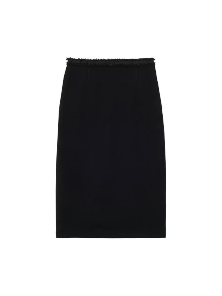 Spódnica Ines De La Fressange Paris wełniana czarna