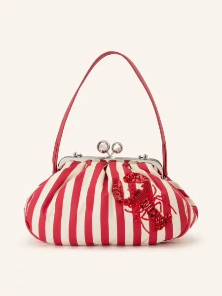 Torebka Weekend Max Mara z cekinami czerwona