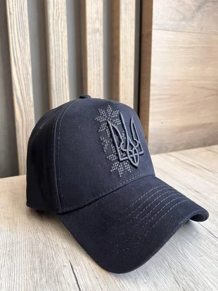 MarSe Кепка marse-takticheskaq-kepka-bejsbolka-traker-vshivka-ch-ch-chernj Унісекс Текстиль чорний