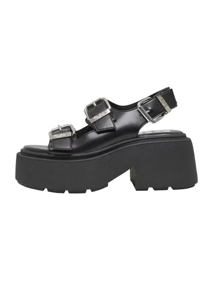 BUFFALO Sandale Vicious Athena' negru