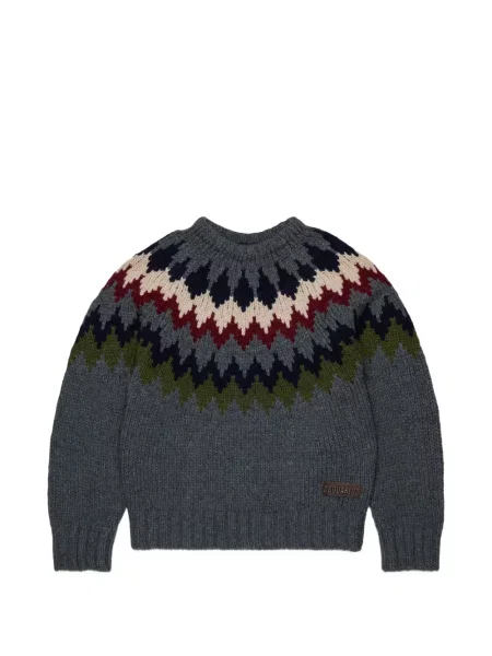 Sweter dziecięcy Dsquared2 szary