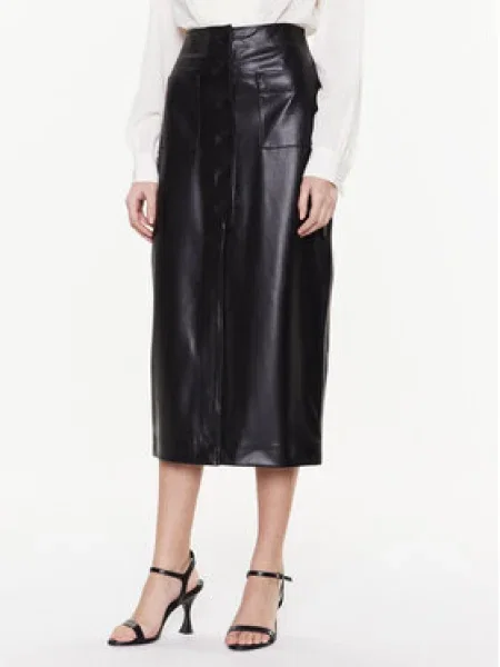 HUGO Fustă tip creion negru