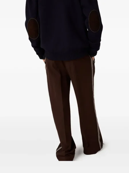 Cardigan Miu Miu din piele albastru