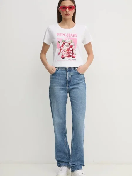 Футболка Pepe Jeans RYOKO білий