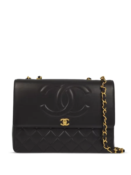 Klasická maxi kabelka Chanel Pre-owned černá