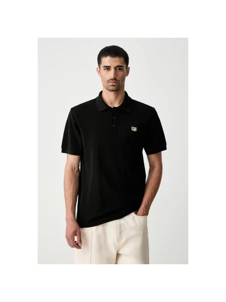 Kenzo polo GOTS KENZO WILD TIGER SLIM POL czarna