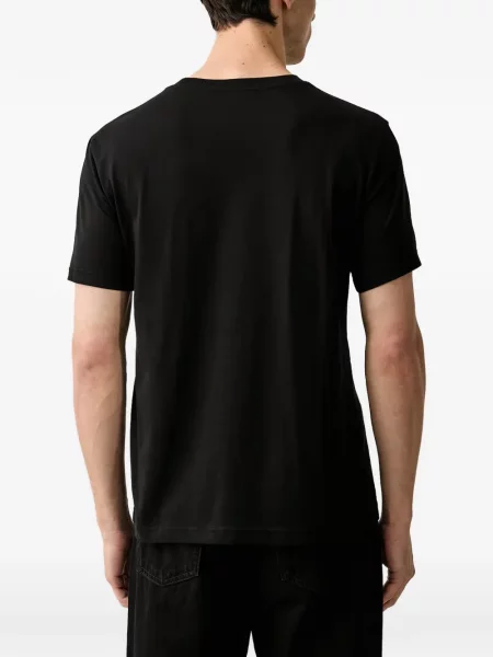 Scurt tricou Trussardi cu imagine negru