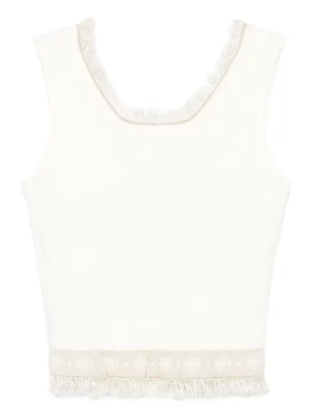 Top Chiara Ferragni alb
