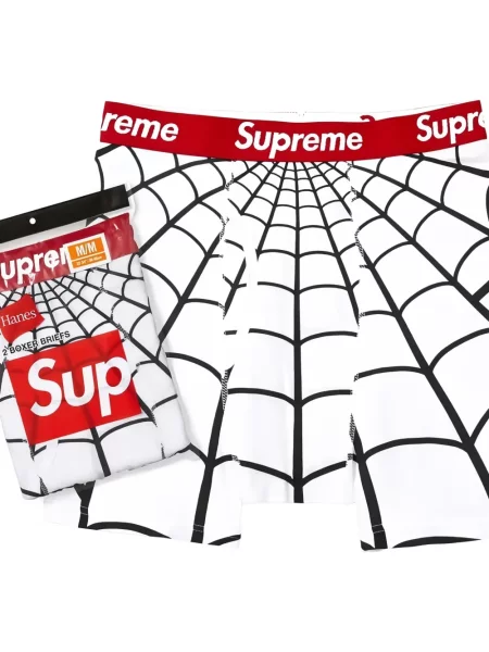 Boxeri Supreme alb