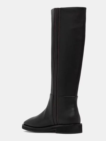 Calvin Klein bőr csizma FORMAL UTK BOOT LTH barna
