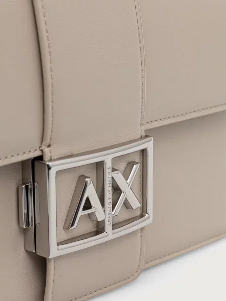Armani Exchange keresztpántos táska női műbőr bézs