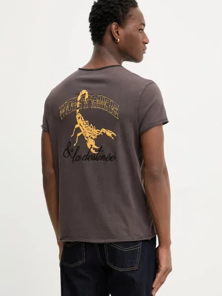 Kratka majica ZADIG&VOLTAIRE rjava