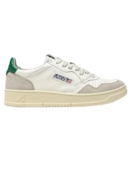Sneakers Autry Medalist Low Man Leat/ Suede Wht/ Amaz EUR 45 białe
