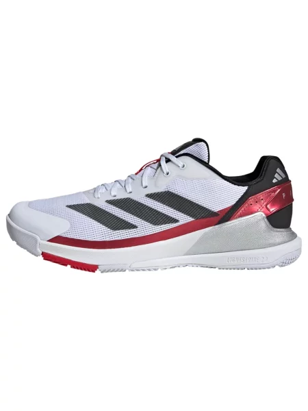 ADIDAS PERFORMANCE Sportovní boty Crazyquick světle šedá / tmavě červená černá