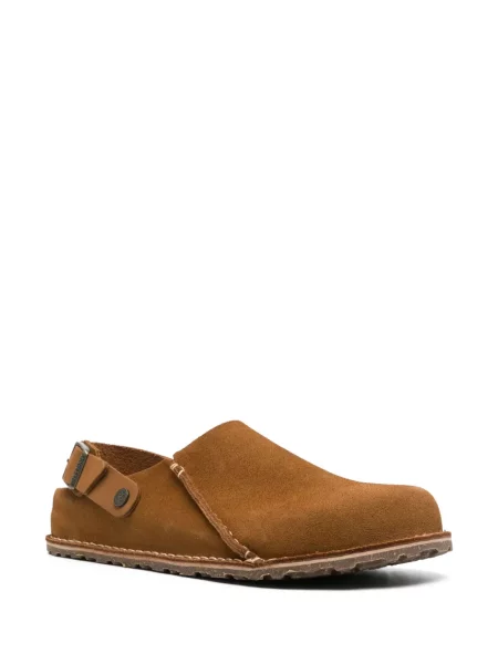 Zomšinės sandalai Birkenstock ruda