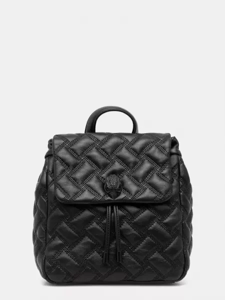 Plecak Kurt Geiger London skórzany czarny