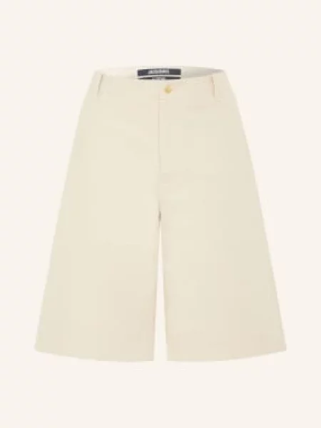 Jacquemus Šortky Le Short Camargue béžová